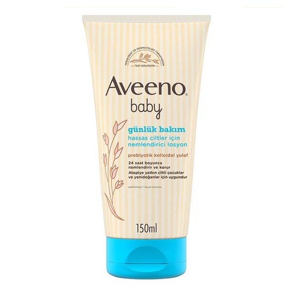 Aveeno Baby Hassas Ciltler İçin Nemlendirici Losyon 150 ml ürün görseli 1