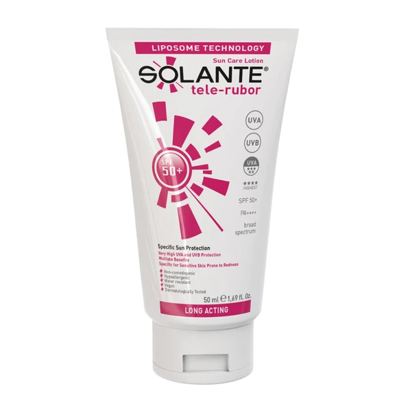 Solante Telerubor SPF 50+ Losyon 50 ml ürün görseli 1