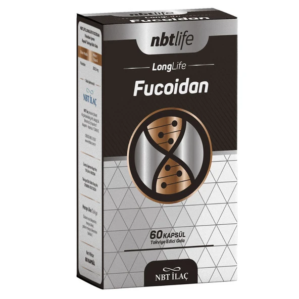 NBTLife Longlife Fucoidan 60 Kapsül ürün görseli 1