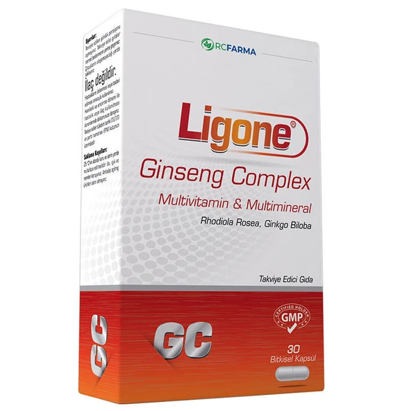 Ligone Ginseng Complex 30 Bitkisel Kapsül ürün görseli 1