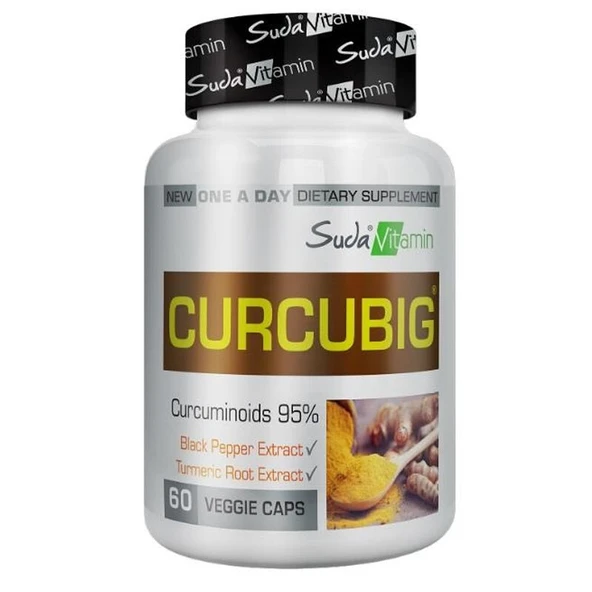 Suda Vitamin Curcubig 60 Bitkisel Kapsül ürün görseli 1