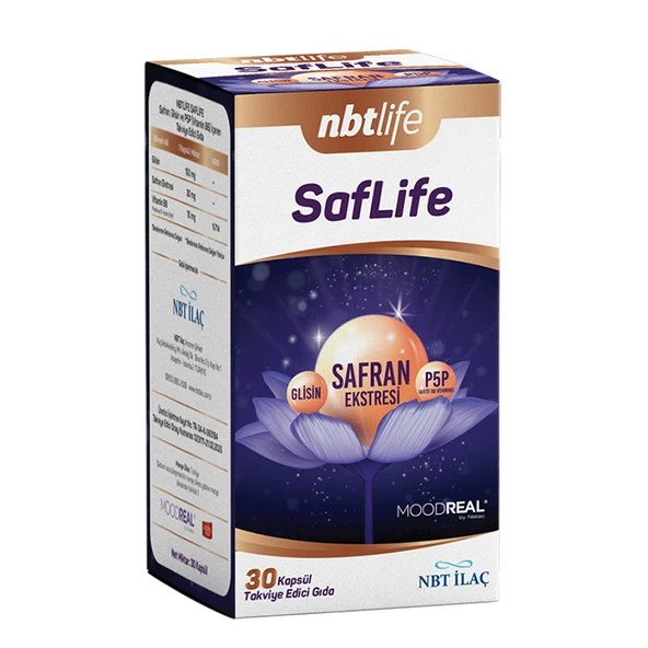 Nbt Life Safline Safran Ekstresi 30 Kapsül ürün görseli 1