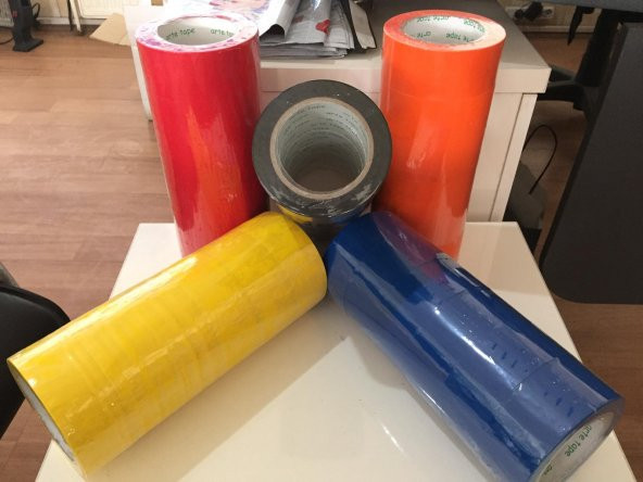 RENKLİ KOLİ BANTI - BANDI 45*100MT 6 ADET ÜCRETSİZ KARGO ürün görseli 1