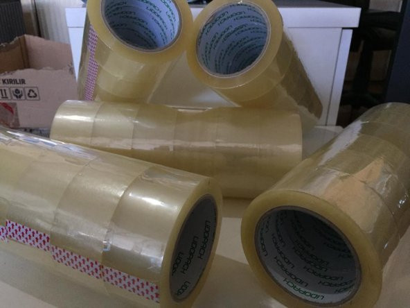 KOLİ BANDI 45 * 100 METRE 6LI PAKET ÜCRETSİZ KARGO ! ürün görseli 1