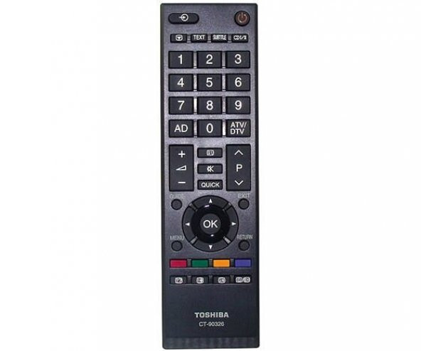 Toshiba CT-90326 Uyumlu Lcd tv Kumandası ürün görseli 1