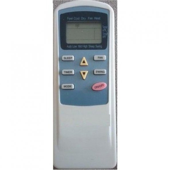 AİRFEL AS09-3004S Klima Kumandası ürün görseli 1