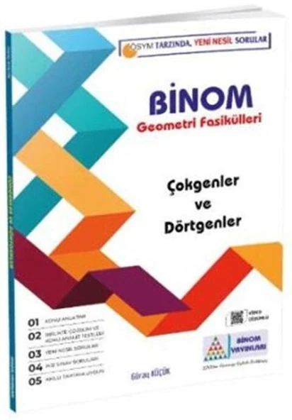 Binom Çokgenler ve Dörtgenler Geometri Fasikülleri Gür Yayınları ürün görseli 1