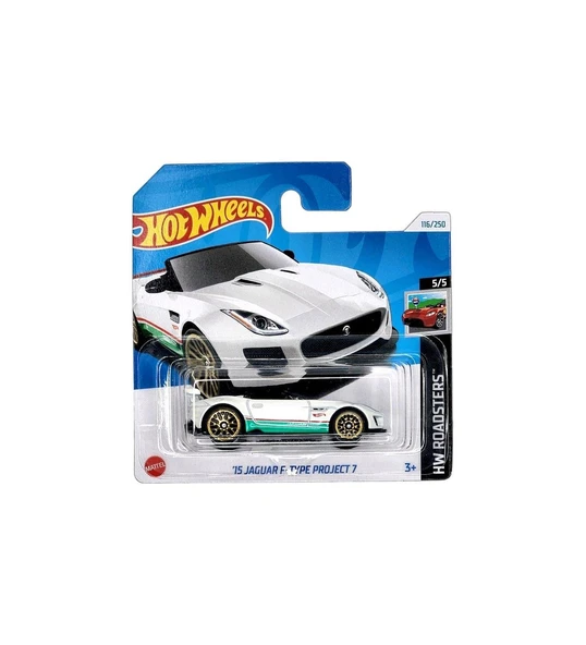Hot Wheels Tekli Arabalar 15 Jaguar F-Type Project 7 HTC16 ürün görseli 1