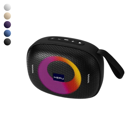 HEPU HP-S08 8W Taşınabilir Kablosuz Bluetooth Hoparlör ürün görseli 1