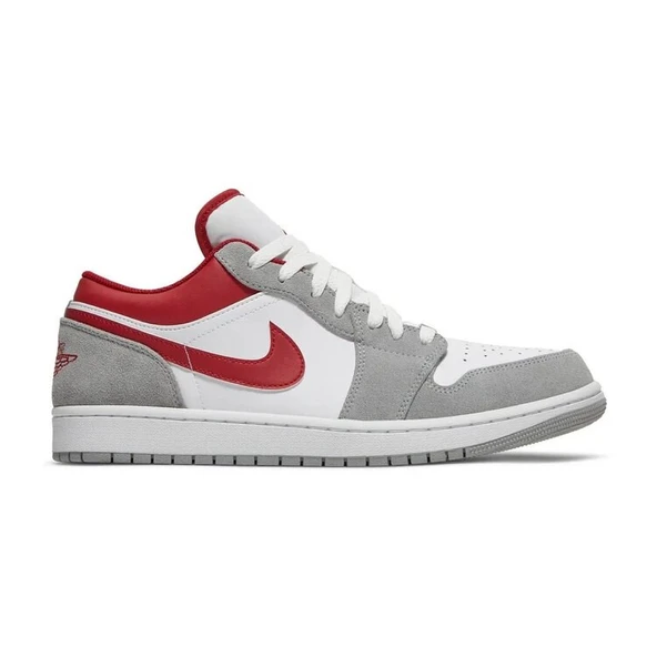 Air Jordan 1 Low SE Light Smoke Grey Gym Red ürün görseli 1