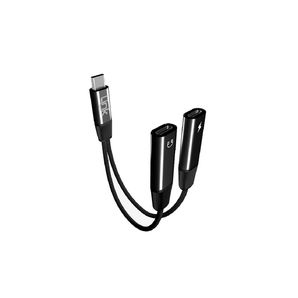 LinkTech A203 Type-C to Type-C + Type-C 65W 2in1 Dönüştürücü Adaptör - Resim 2