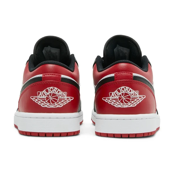 Air Jordan 1 Low Bred Toe - Resim 4