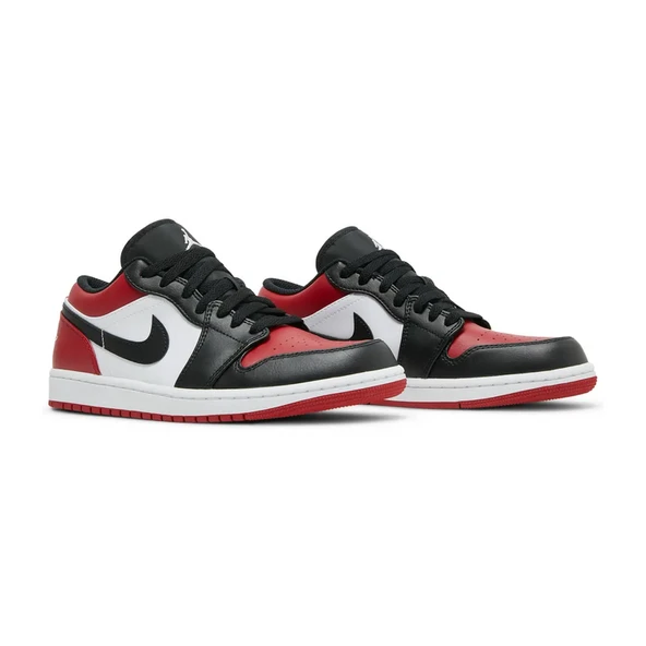 Air Jordan 1 Low Bred Toe - Resim 3