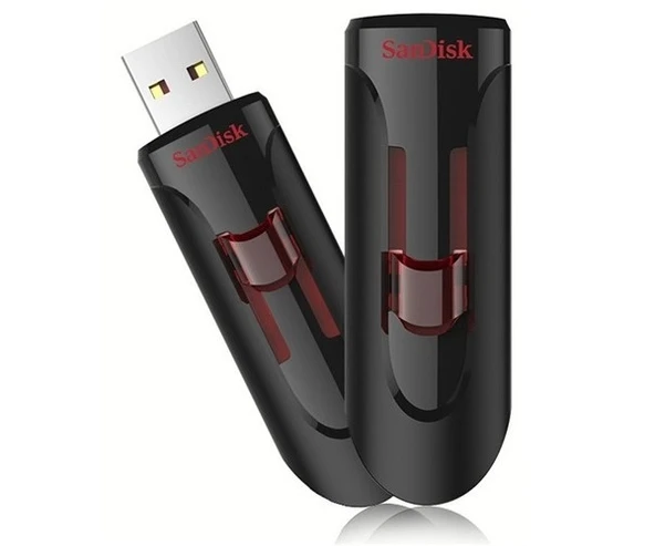 SanDisk 128GB Cruzer Glide Siyah 3.0 Usb Bellek SDCZ600-128G-G35 ürün görseli 1