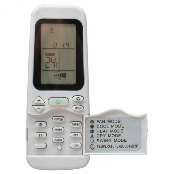 Vestel NATURE PLUS 9 12 15 18 24  Klima Kumandası ürün görseli 1