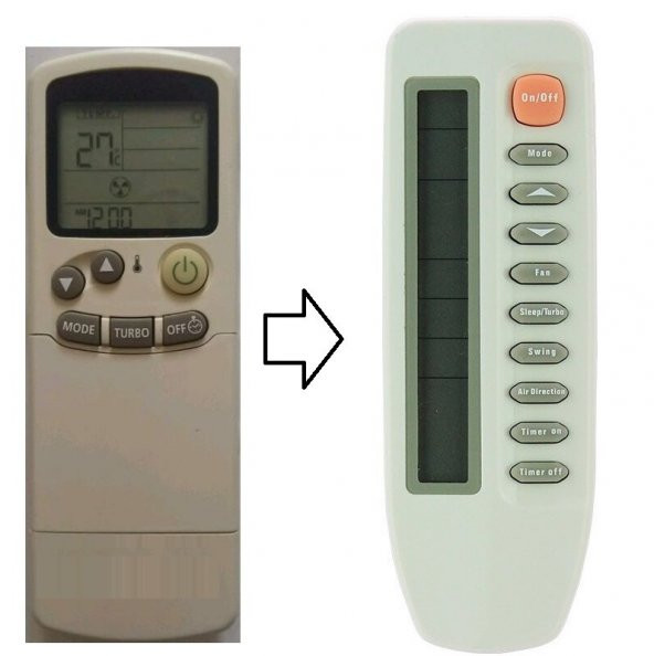 General Electric ARH-111 ARH-124 Klima Kumandası ürün görseli 1