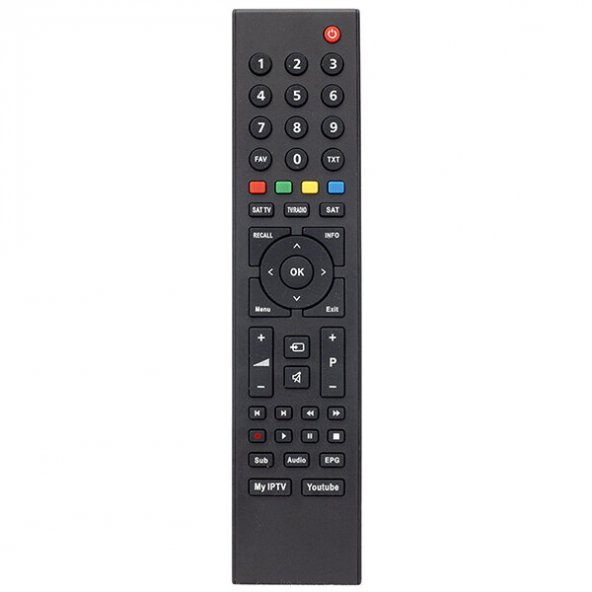 Botech Uydu Alıcılı Led Televizyon Kumandası Youtube Tuşlu Model ürün görseli 1