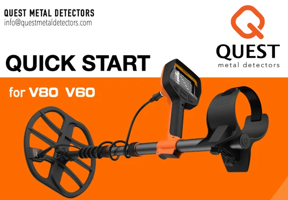 Quest v60 Metal Dedektör ürün görseli 1