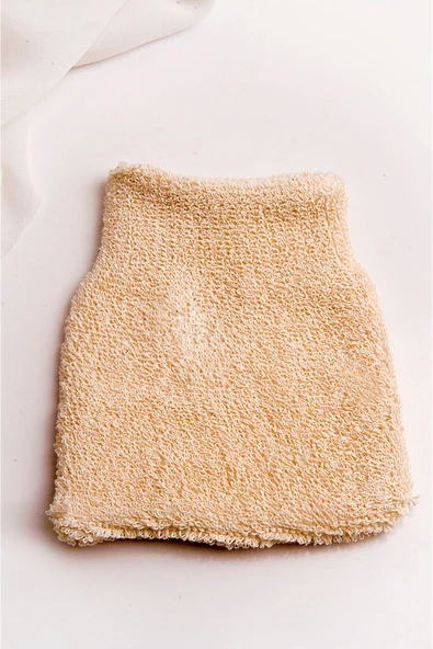 Derma Banyo KOTON YÜZ TEMİZLEME ELDİVENİ - Resim 3