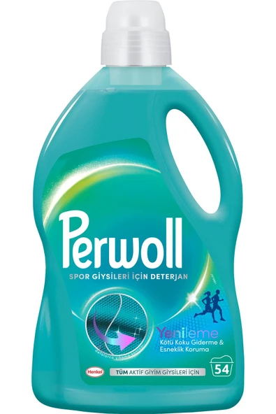 Perwoll Sport 2.97L – Aktif Giyime Özel Derin Temizlik ve Ferahlık Formülü (54 Yıkama ) ürün görseli 1