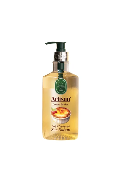 Eyüp Sabri Tuncer Artisan Doğal Zeytinyağlı Sıvı Sabun Creme Brulee 600 ml ürün görseli 1