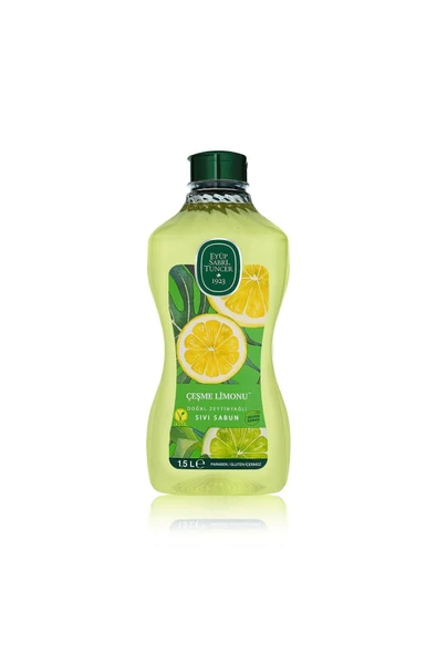 Eyüp Sabri Tuncer Çeşme Limonu Doğal Zeytinyağlı Sıvı Sabun 1.5 Lt ürün görseli 1