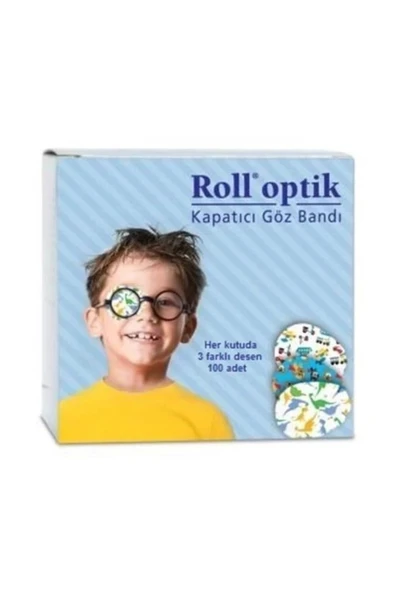 Kurtsan Roll Optik Kapatıcı Göz Bandı Erkek 100 Lü ürün görseli 1