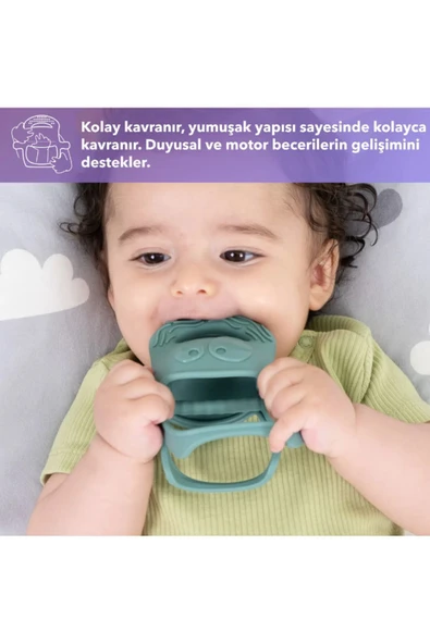 Mochi - Diş Kaşıyıcı Mavi - Resim 4