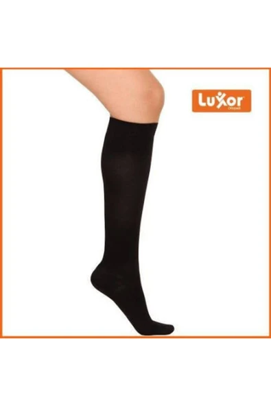 Luxor Kadın Dizaltı Burnu Kapalı Standart Basınç Seyahat Çorabı ürün görseli 1