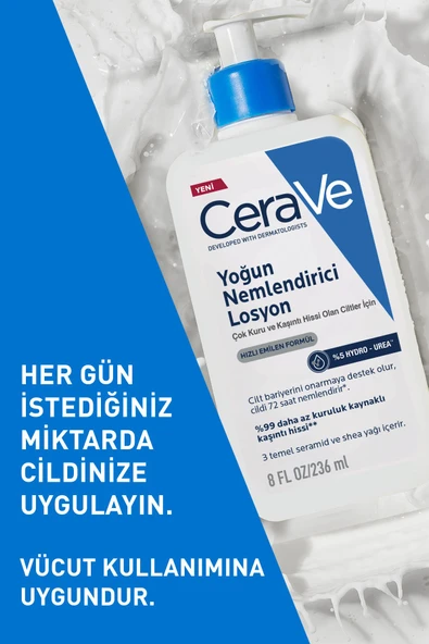 CeraVe Yoğun Nemlendirici Losyon 236 ml - Resim 3