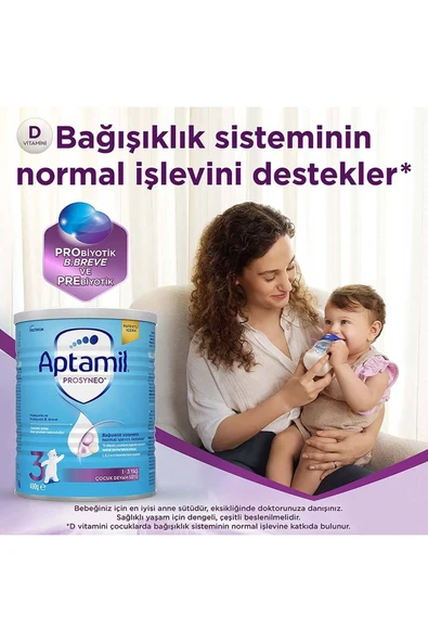Aptamil Prosyneo 3 Prebiyotikli Probiyotikli Devam Sütü 400 Gr - Resim 7