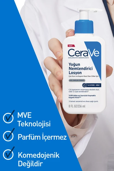 CeraVe Yoğun Nemlendirici Losyon 236 ml - Resim 4