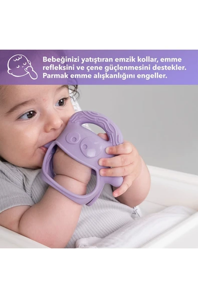 Mochi Diş Kaşıyıcı Somon - Resim 3
