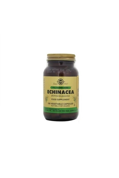 Solgar Echinacea 100 Kapsül ürün görseli 1