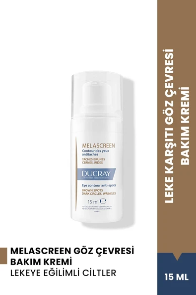 Ducray Melascreen Leke Karşıtı Göz Çevresi Bakım Kremi 15ml ürün görseli 1