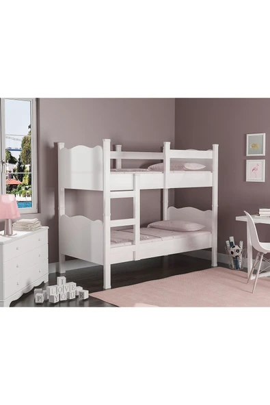 Afilli Ranza İkili Ayrılabilen Mdf Profilli 90x190 Beyaz ürün görseli 1