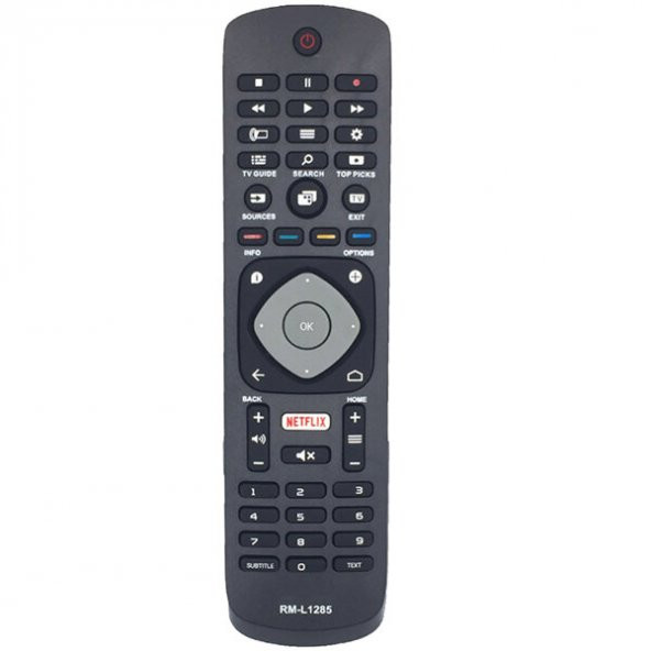 Philips  49PUS6551/12 Uyumlu Klavyesiz Yedek Televizyon Kumandası ürün görseli 1