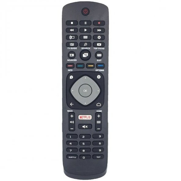 Philips 49Pus7101/12 Uyumlu Klavyesiz Yedek Televizyon Kumandası ürün görseli 1