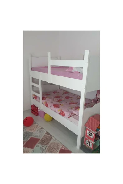 Afilli Ranza İkili Ayrılabilen Mdf Profilli 90x190 Beyaz - Resim 4