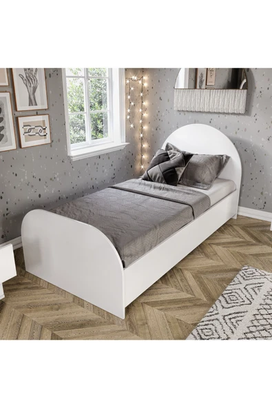 Afilli Güneş Bohem Karyola Tamamı Mdf 90x190 ürün görseli 1
