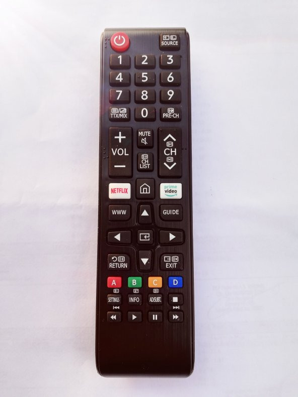 Samsung  Netflix Primevideo Tuşlu 4K Led Tv Kumandası ürün görseli 1