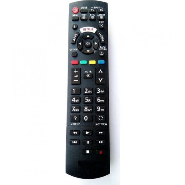 Panasonic Netflix Smart Led Televizyon Kumandası - Kırmızı Netflix Tuşlu ürün görseli 1