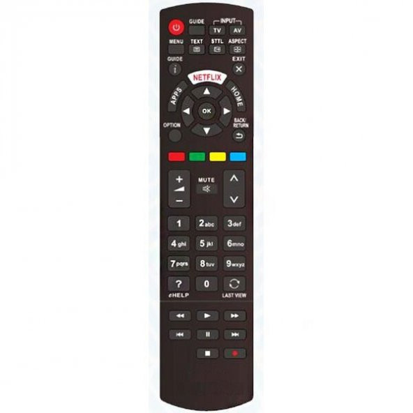 Panasonic CX6  CX650 CX68 TV Kumanda-Eşdeğer ürün görseli 1