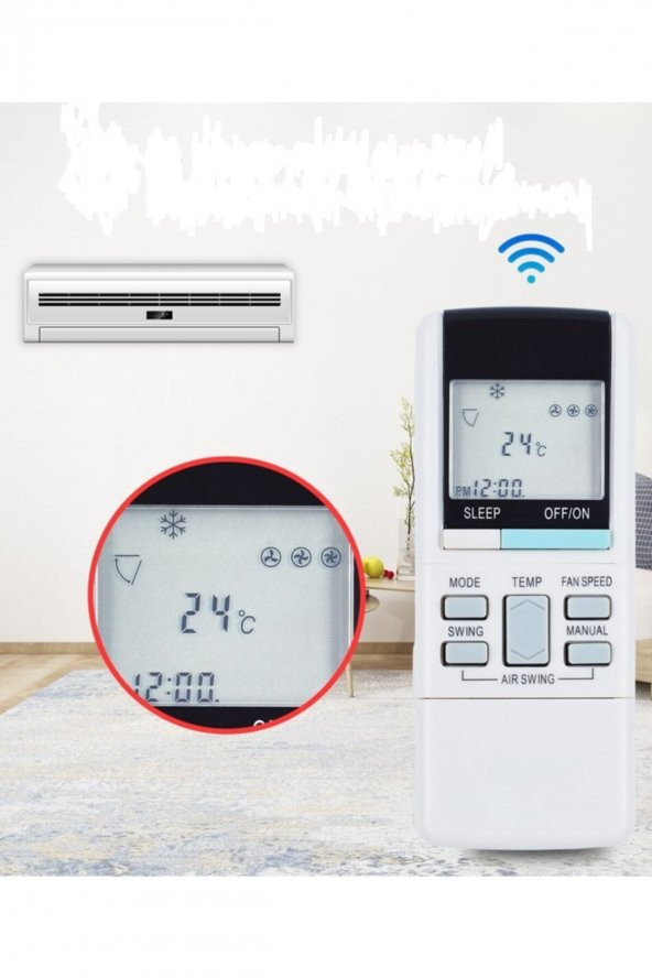 Panasonic A75c559 Klima Kumandası - Resim 5