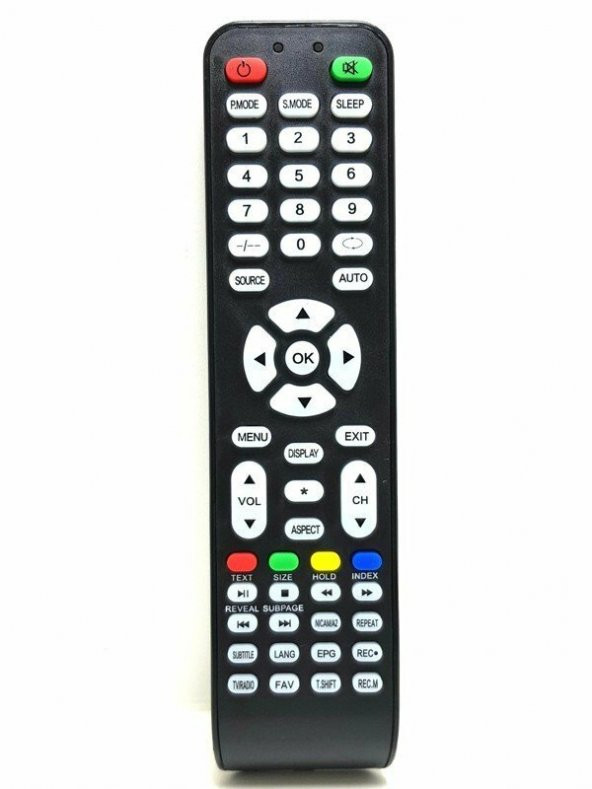 Telefox 32TD3200 Uydu Alıcılı LED TV Kumandası ürün görseli 1
