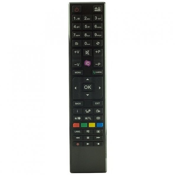 Telefunken Lcd Led Tv Kumanda Mor Tuşlu ürün görseli 1
