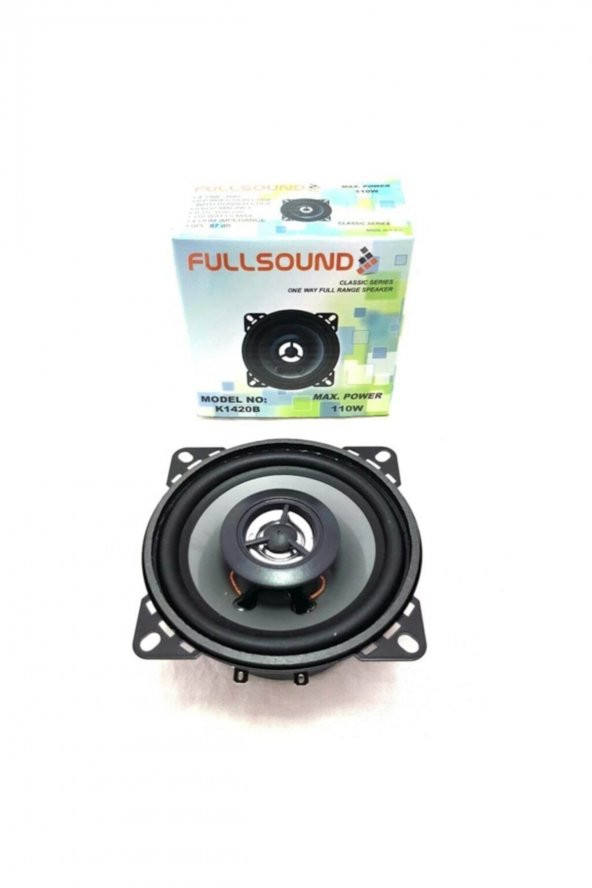 Fullsound 1420b 10 Cm Max 110 Watt Oto Hoparlör Tweeterlı 1 Adet ürün görseli 1