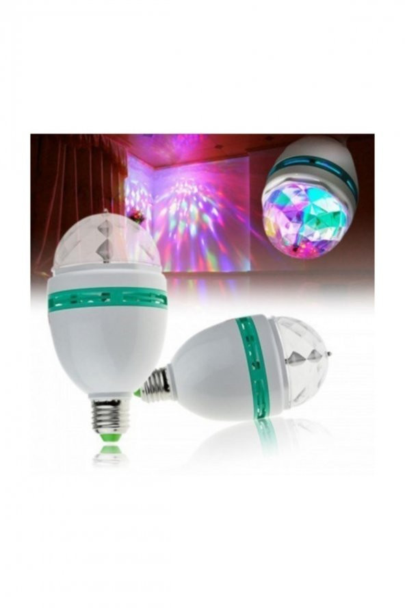 Amblight Ampül Led Işıklı Döner ürün görseli 1
