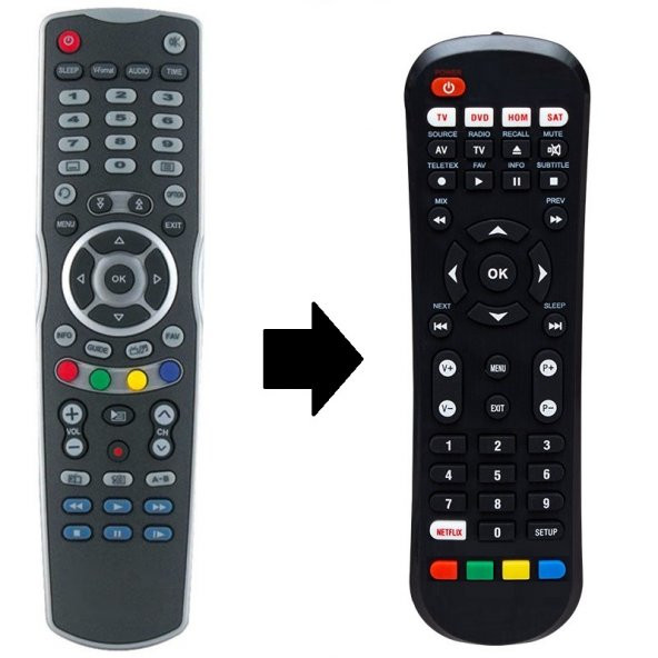 SilverMax HD Premium Uydu Kumandası ürün görseli 1