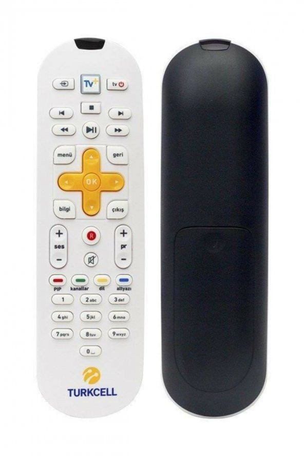 Orjinal Turkcell Tv+ Plus Klavyesiz Kumanda ürün görseli 1